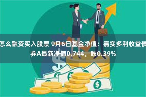 怎么融资买入股票 9月6日基金净值：嘉实多利收益债券A最新净值0.744，跌0.39%