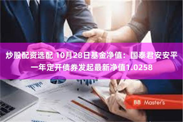 炒股配资选配 10月28日基金净值：国泰君安安平一年定开债券发起最新净值1.0258